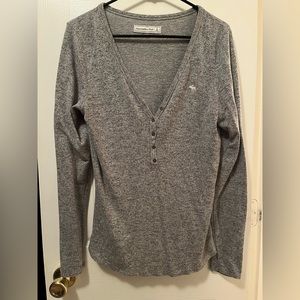 Abercrombie & fitch Henley long sleeve